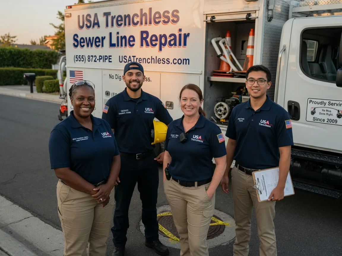 Sewer Line Repair company in Council Hill, OK